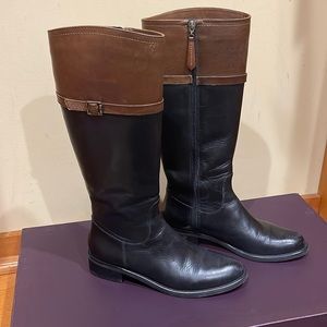 Black&Brown winter boots